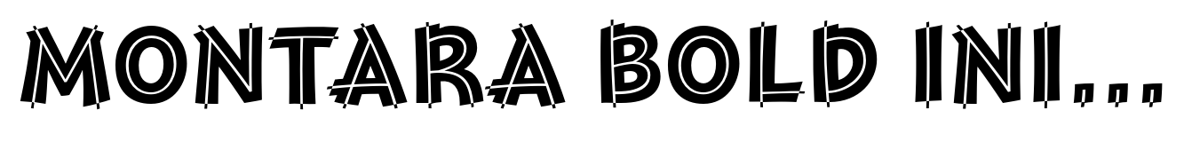 Montara Bold Initials